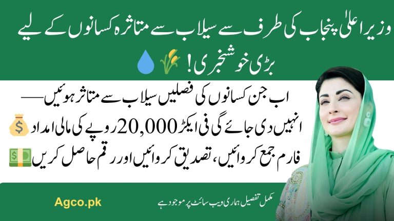 cm pUNJAB Flood Relief Package for Framers