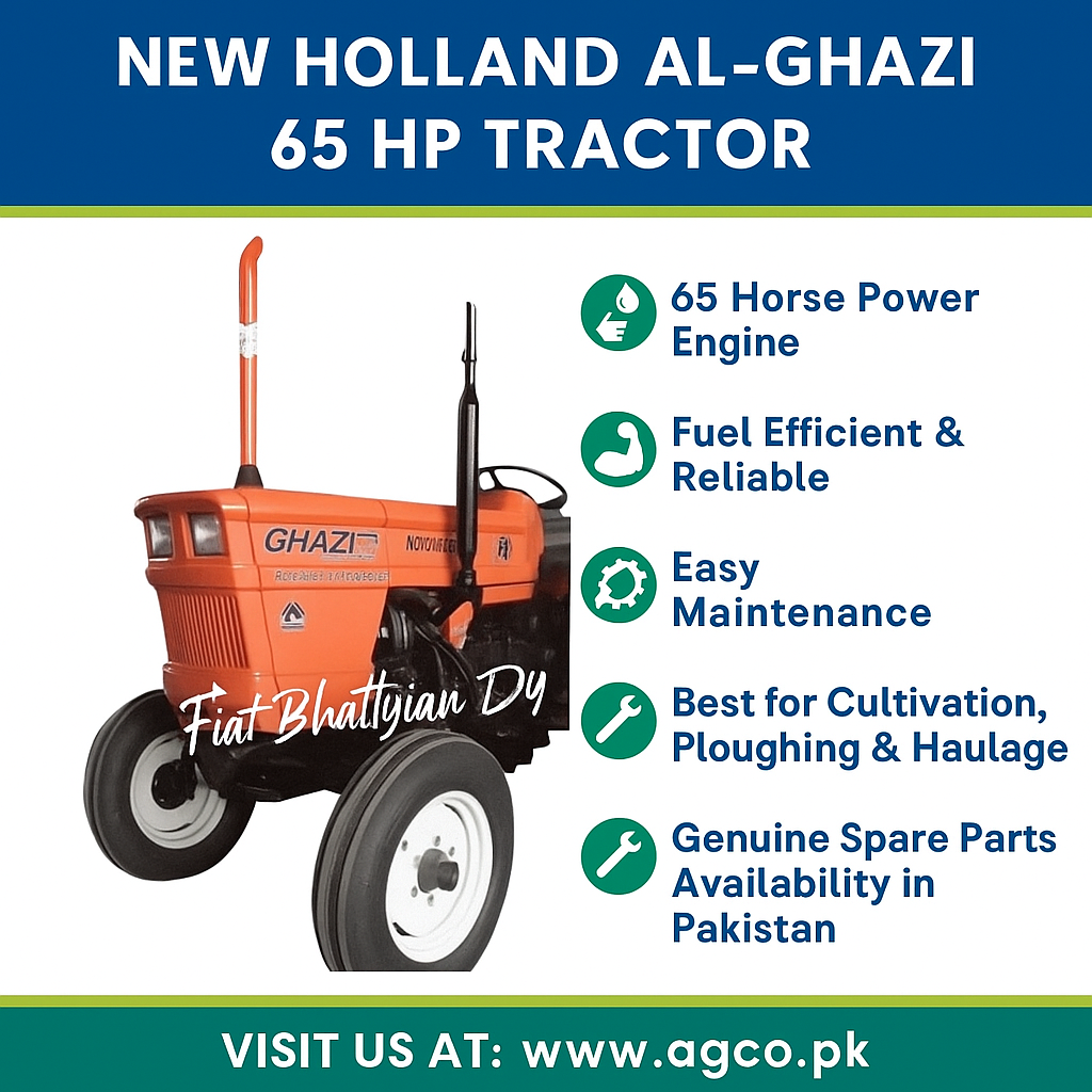 NH Ghazi Tractor Price and Spec in Pakistan
