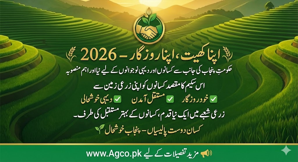 اپنا کھیت اپنا روزگار پروگرام