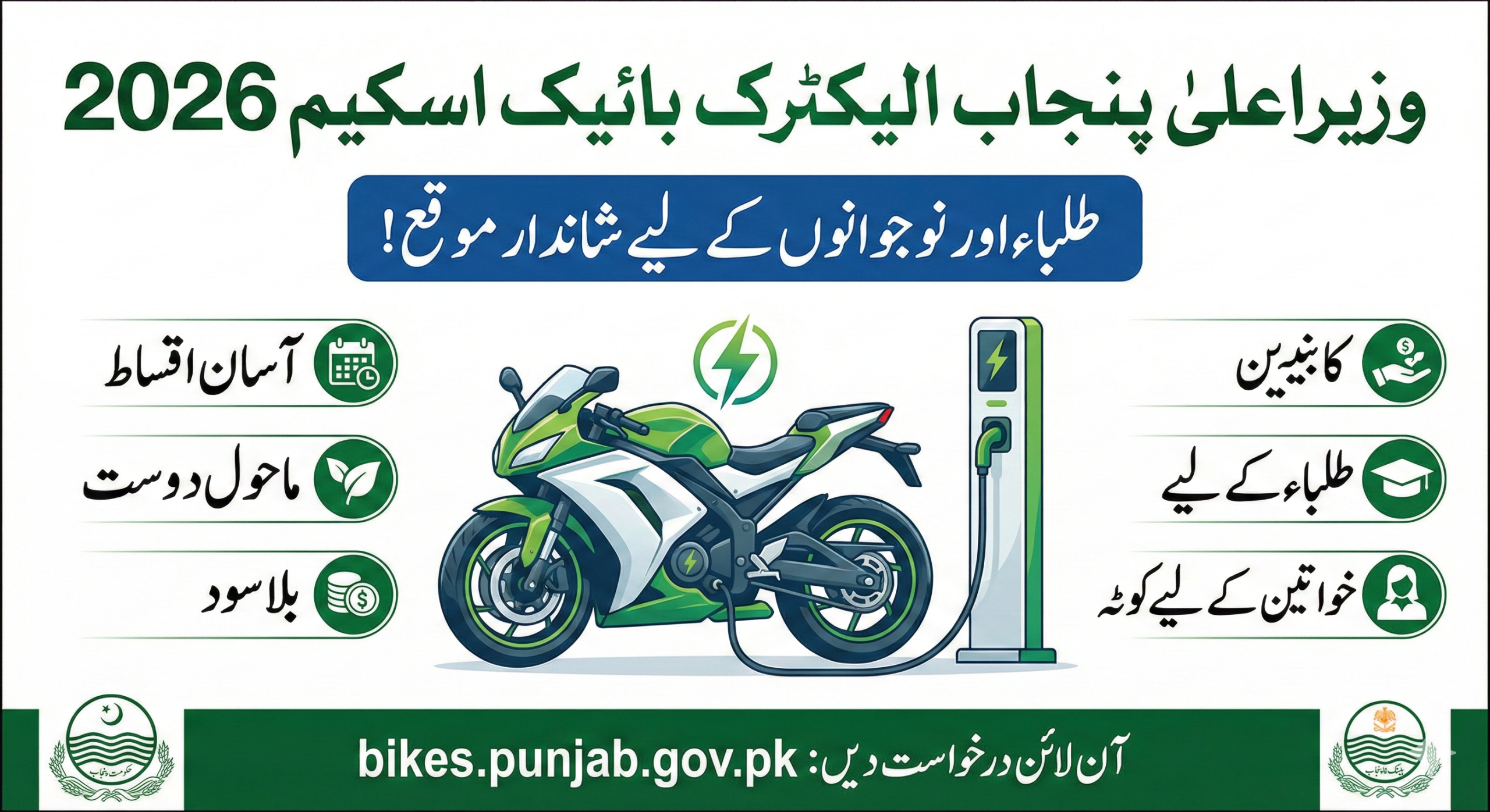 CM Punjab E Bike scheme - Apply now