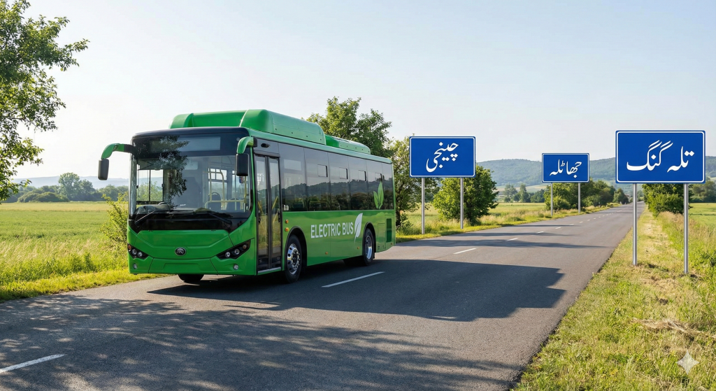 Green Electric Bus program in Talagang now