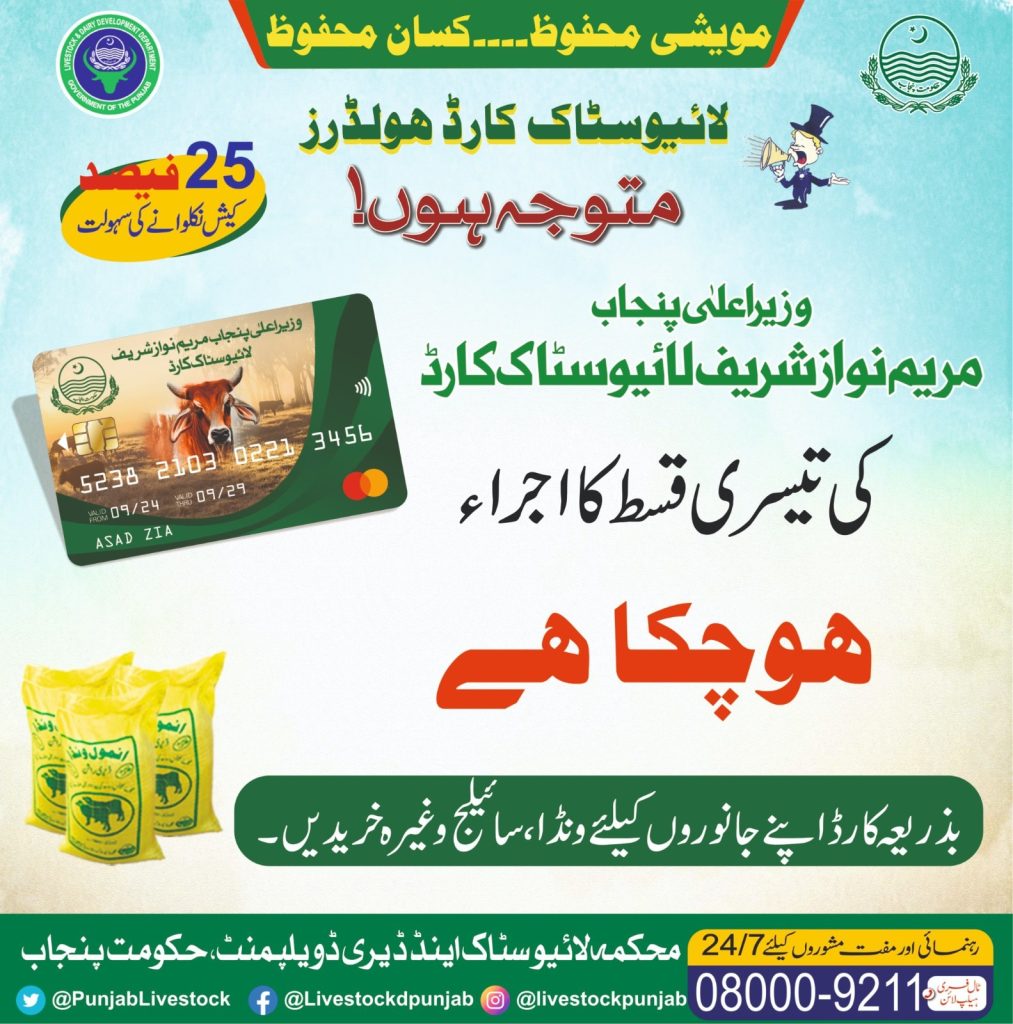 live Stock card Program 2026