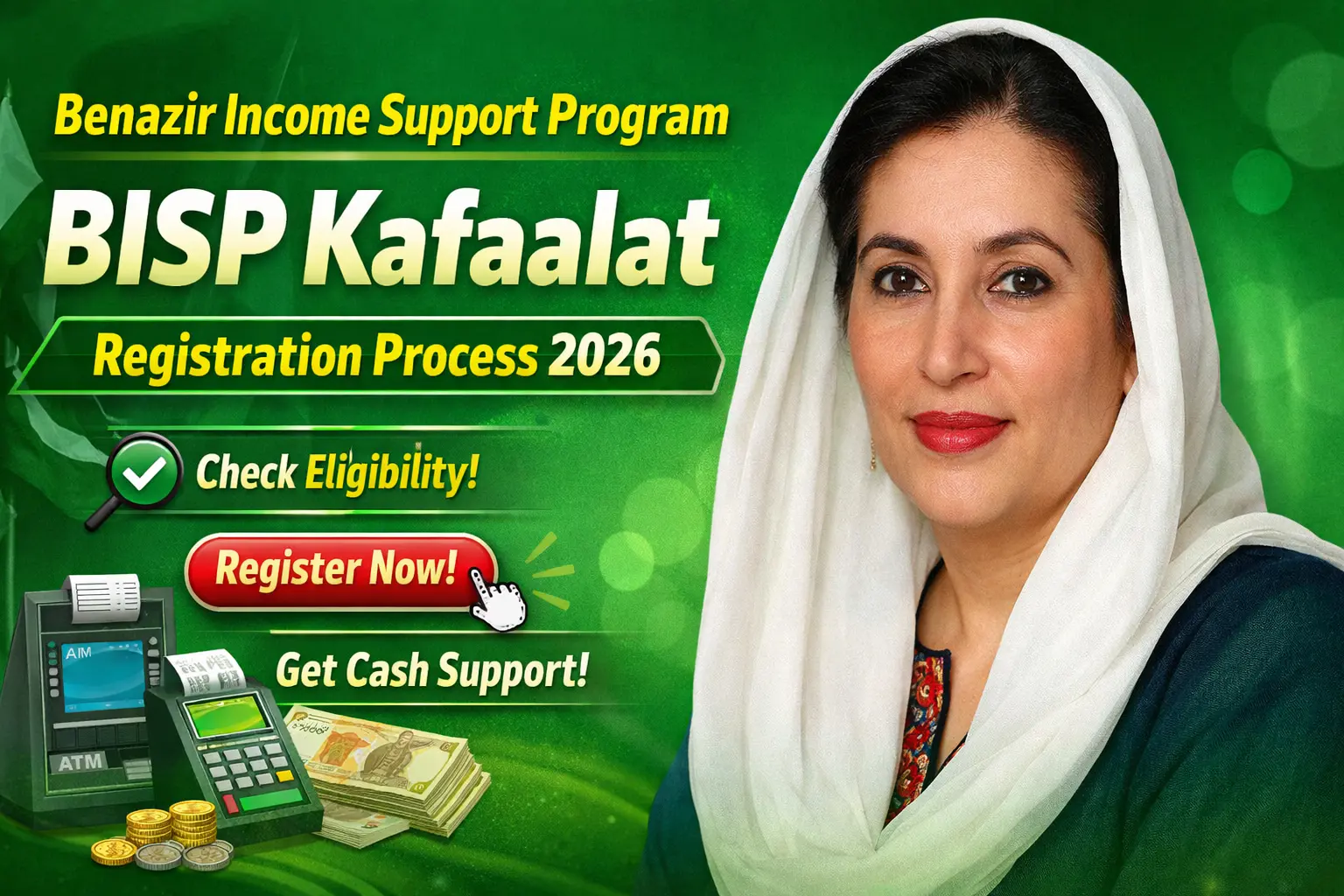 BISP Kafaalat Registration Process 2026