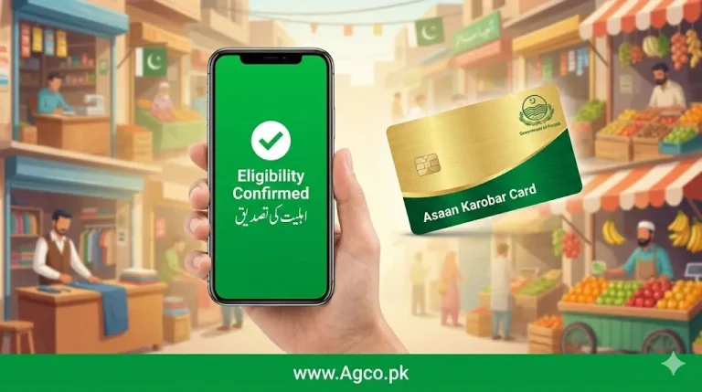 How to check status for Asaan arobar card online