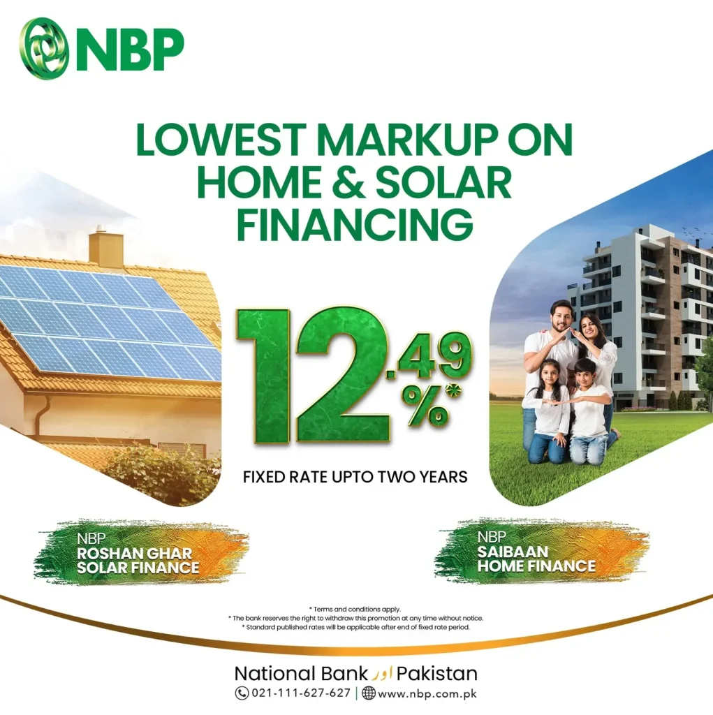 NBP Roshan Ghar Solar Finance Loan Scheme 2026