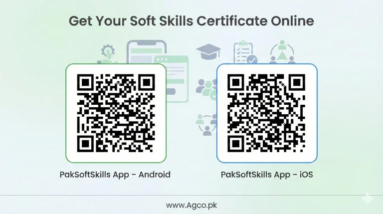 QR Code for Soft Skills Training PakSoftSkills App