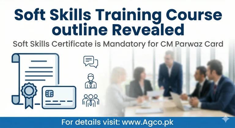 CM Parwaz Card Soft Skills Training course