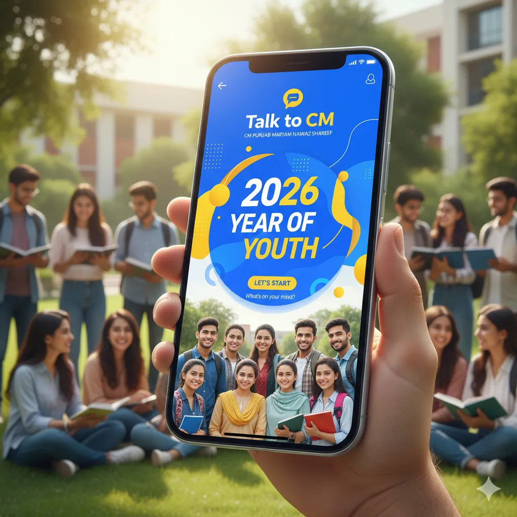 CM Punjab has launched talk to CM portal 2026 for youth of the Punjab