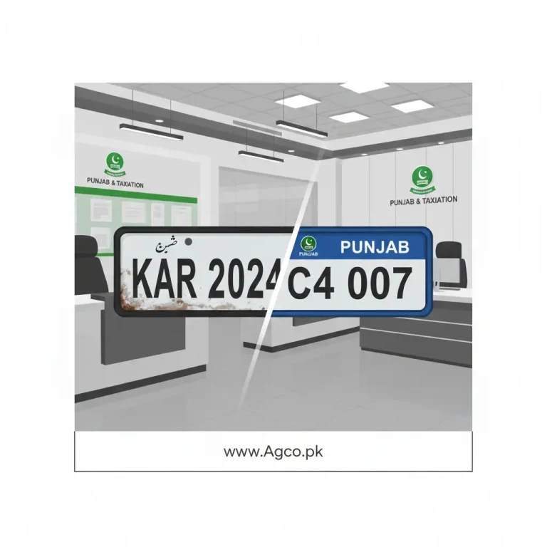 vehicle transfer other province Punjab