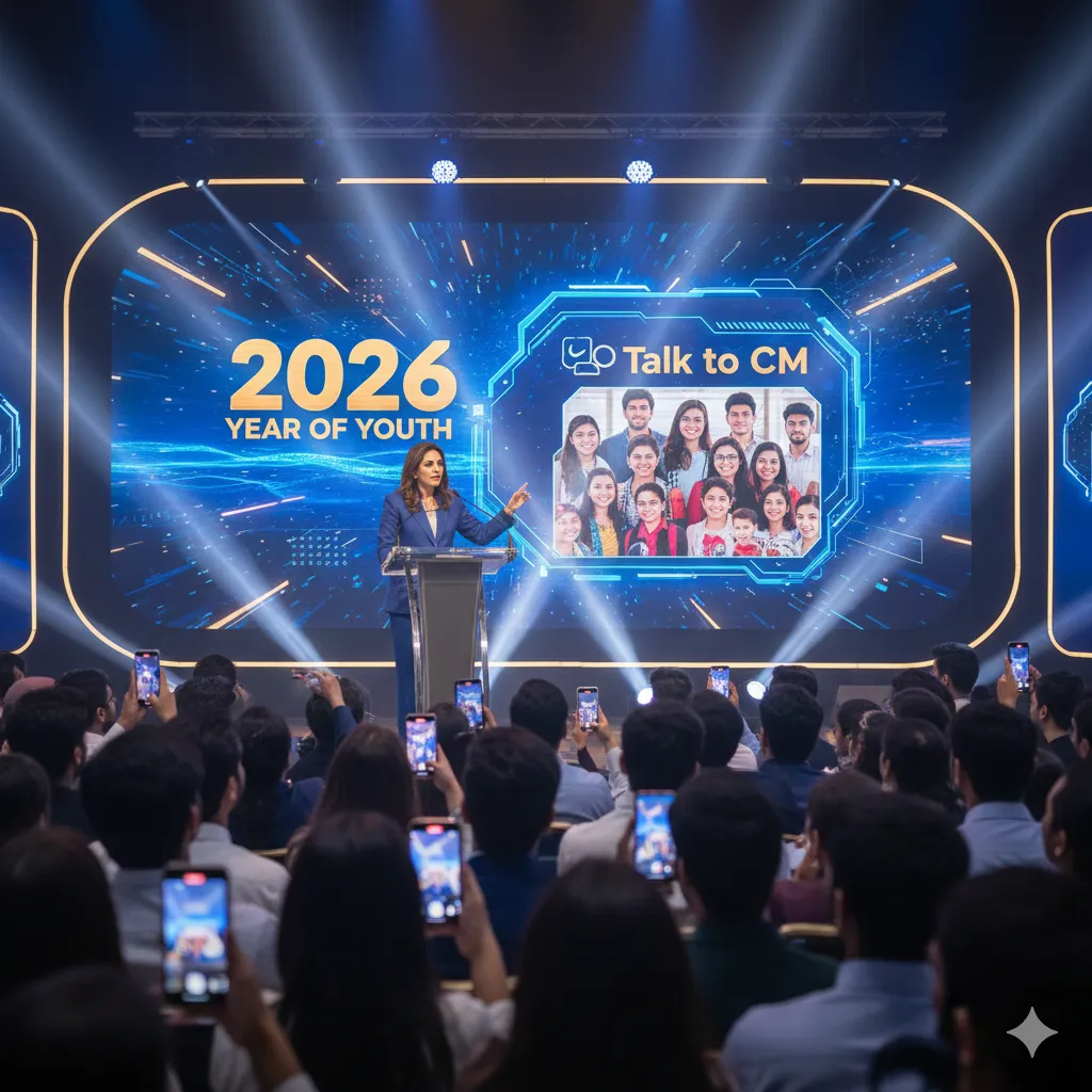 Talk to CM portal for direct communication with youth of the punjab.